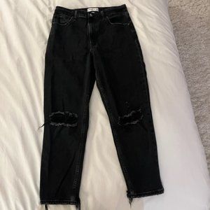 Abercrombie & Fitch The Mom High Rise Curve Love, Size 30